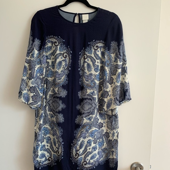 Like new paisley-patterned short dress - Picture 3 of 4